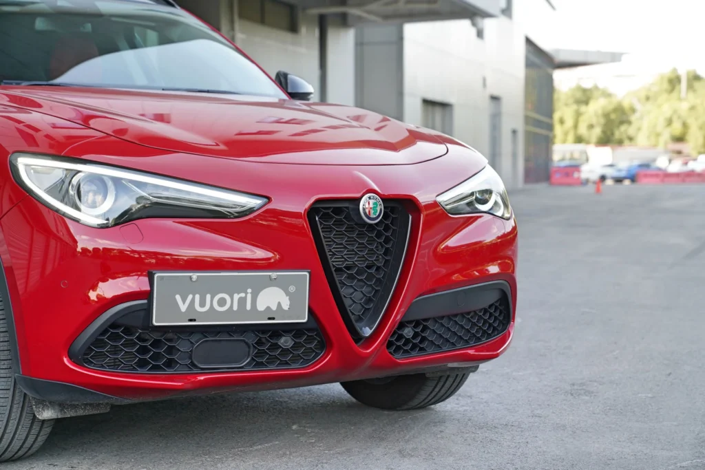 Vuori Protección escudo de radar Alfa Romeo Stelvio y Giulia