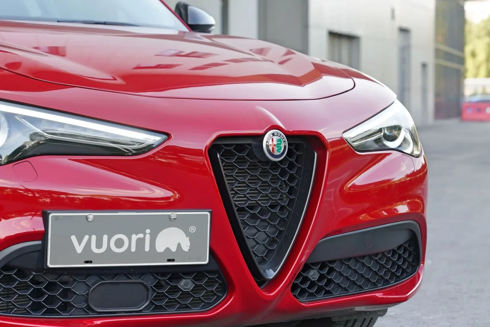 Vuori Protección escudo de radar Alfa Romeo Stelvio y Giulia