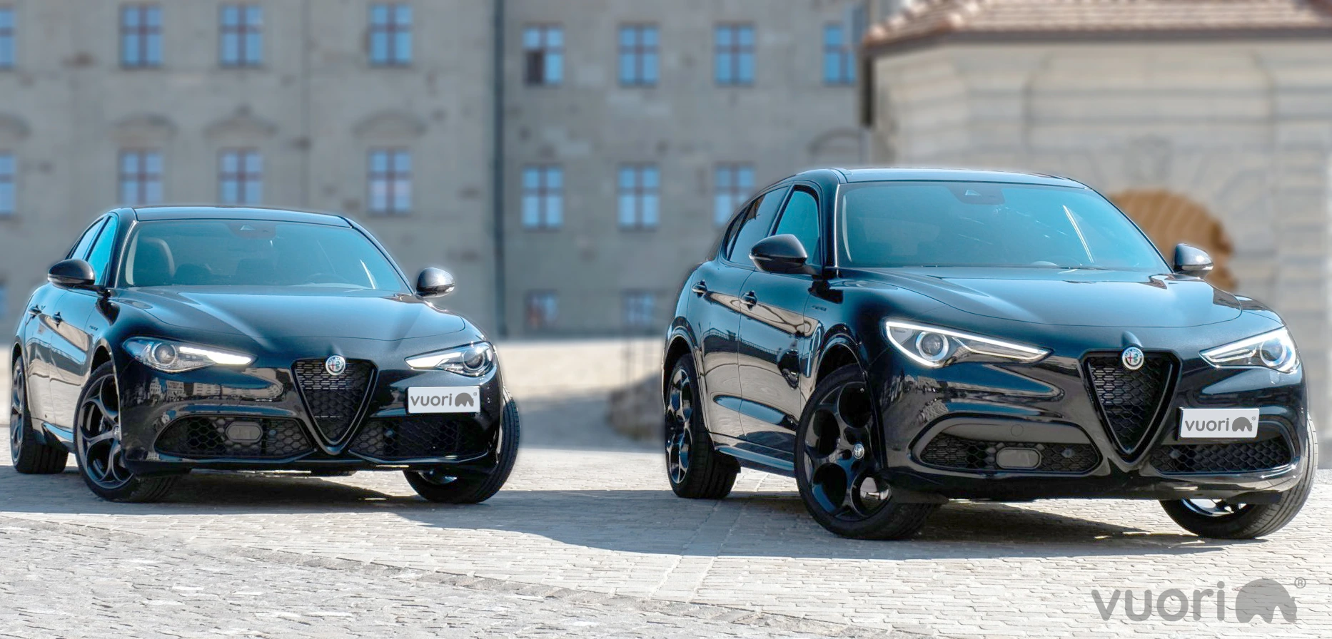 Vuori Protección escudo de radar Alfa Romeo Stelvio y Giulia