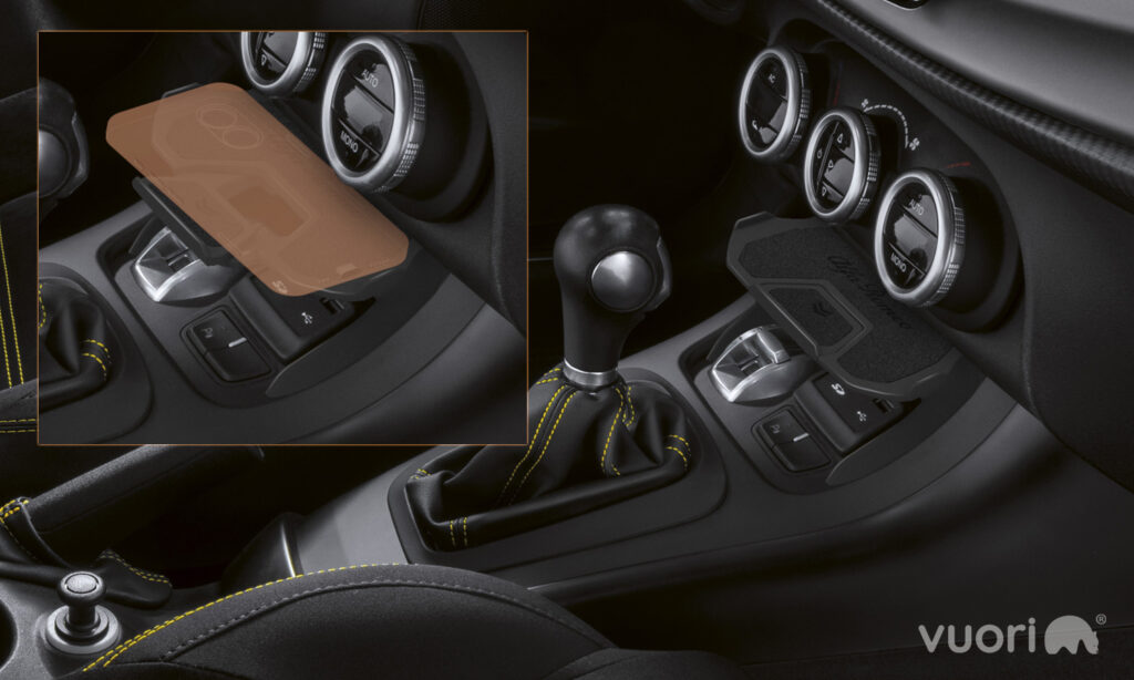 Soporte de movil para Alfa Romeo Giulietta Vuori